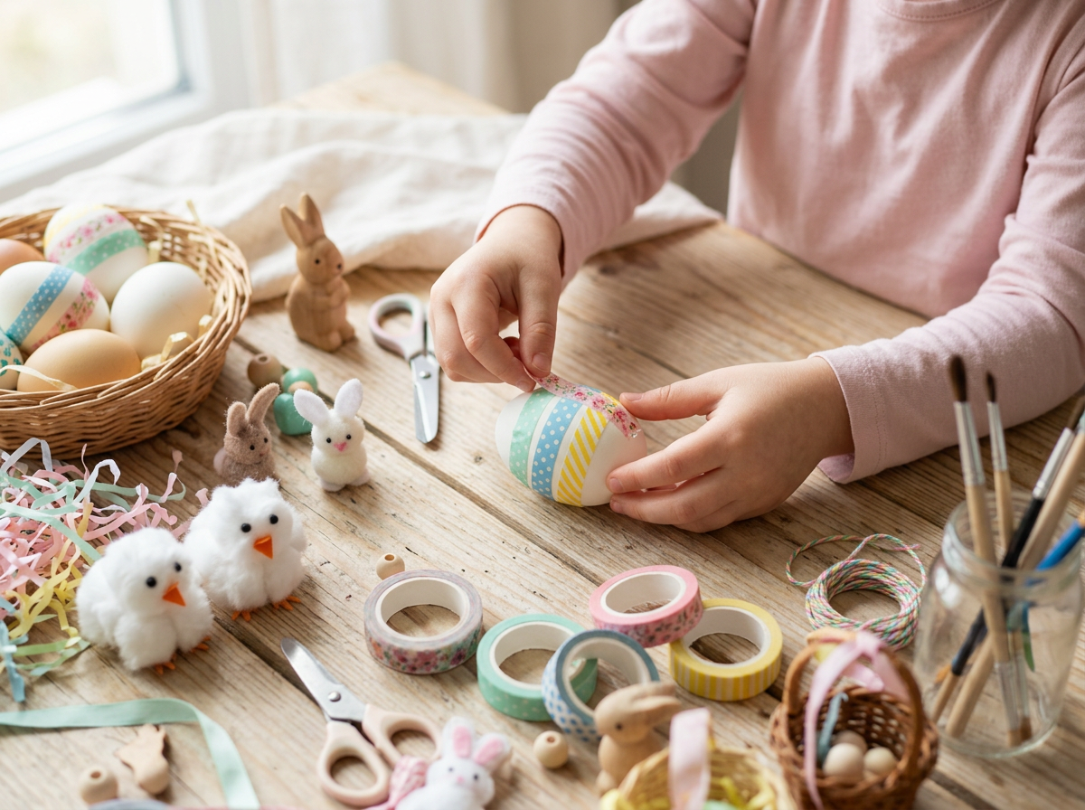 Ostern basteln mit Kindern: 10 einfache Ideen für Zuhause